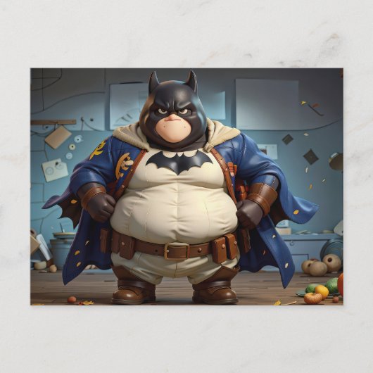 Captain Turkey Man Briefkaart (Voorkant)