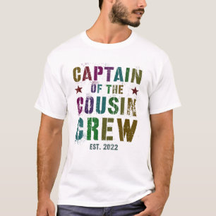  CAPTAIN VAN HET COUSIN CREW 2022 Funny Nana T-shirt