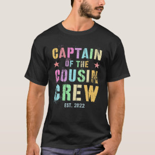  CAPTAIN VAN HET COUSIN CREW 2022 Funny Nana T-shirt