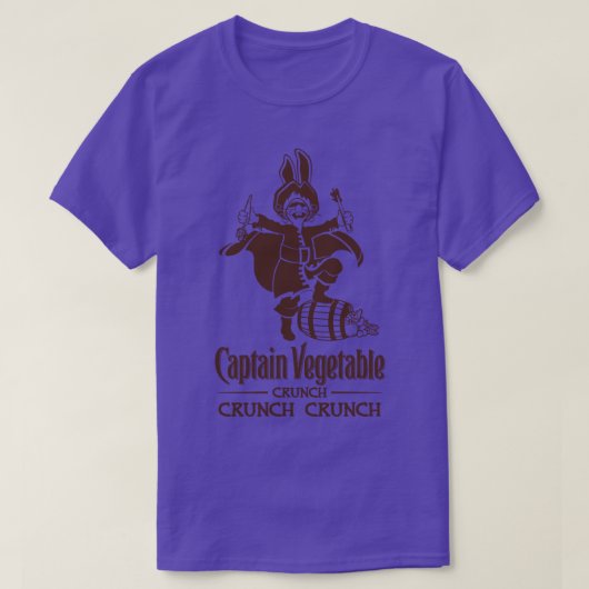 Captain Vegetable T-shirt (Design voorkant)