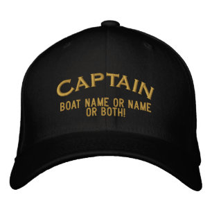 Captain Your Boat Name Jouw naam of beide! Pet