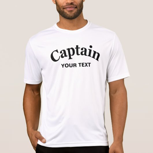 CAPTAINE -  T-SHIRT (Voorkant)