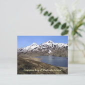 Captains Bay of Unalaska Island Briefkaart (Staand voorkant)