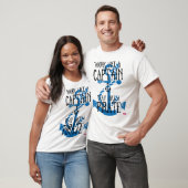 Captain's Code - Hard werken, Wild T-shirt spelen (Unisex)