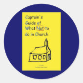Captain's Guide Sticker (Voorkant)