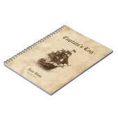 Captain's Log Notebook Notitieboek (Linkerzijde)