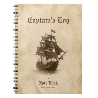 Captain's Log Notebook Notitieboek