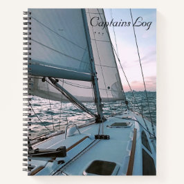Captains of Log Sailboat Notitieboek