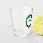 CAPTCHA Shot Glass – Bot-Blocking Barware Glas (Links)
