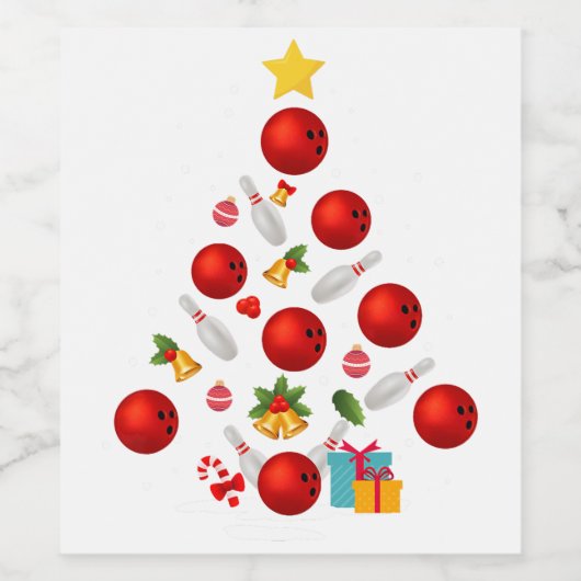 CAPTION Spint perfect feestelijk en uiterst charma Wijn Etiket (Enkel label)