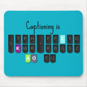 Captioning is de Muismatten van het Cool Steno-toe