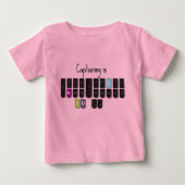Captioning is het Shirt Cool Steno-toetsenbord (Voorkant)