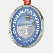 Captiva (C) Metalen Ornament (Links)