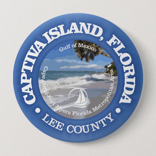 Captiva (C) Ronde Button 4,0 Cm (Voorkant)