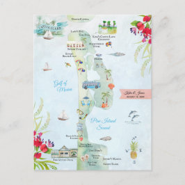 Captiva Island | Bestemming Trouw Itinerary Kaart