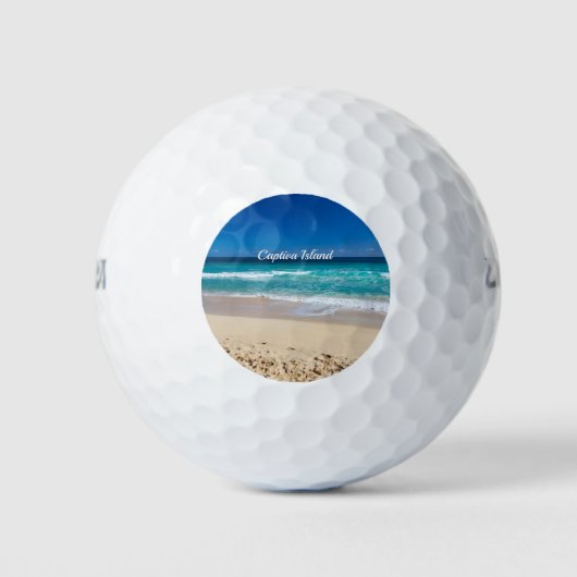 Captiva Island, Florida Golfballen (Voorkant)