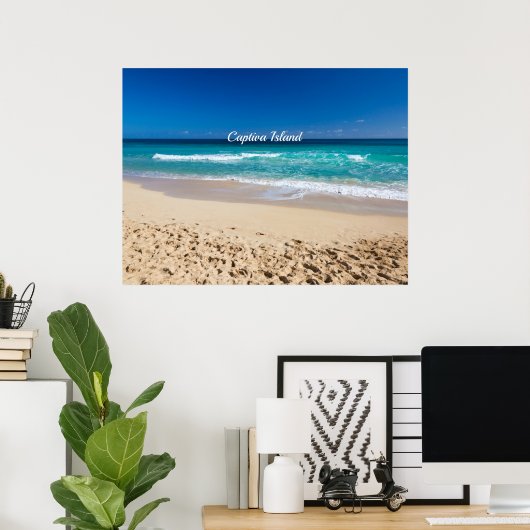 Captiva Island, Florida Poster (Thuiskantoor)