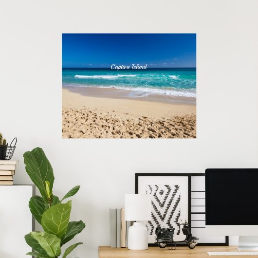 Captiva Island, Florida Poster (Thuiskantoor)