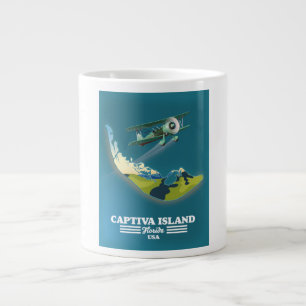 Captiva Island Florida USA kaart Grote Koffiekop