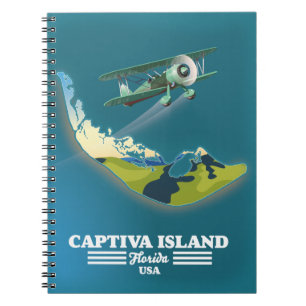 Captiva Island Florida USA kaart Notitieboek