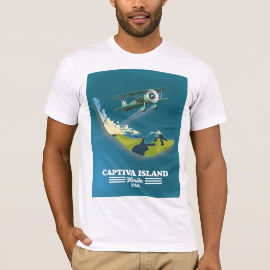 Captiva Island Florida Verenigde Staten T-shirt (Voorkant)