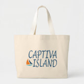 Captiva Island Grote Tote Bag (Voorkant)