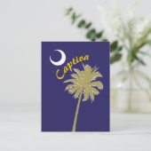 Captiva Island Night Briefkaart (Staand voorkant)