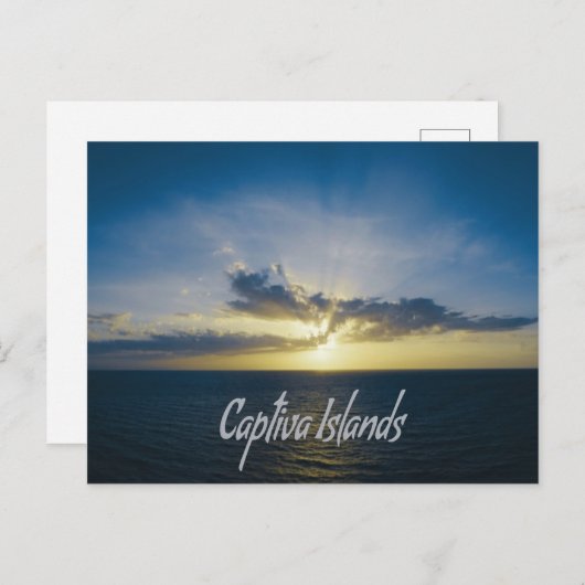 Captiva Islands Florida Briefkaart (Voorkant / Achterkant)