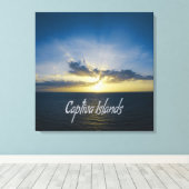 Captiva Islands Florida Canvas Afdruk (Insitu (Houten vloer))
