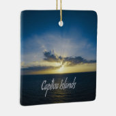 Captiva Islands Florida Keramisch Ornament (Rechts)