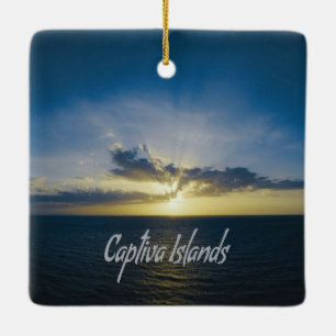 Captiva Islands Florida Keramisch Ornament
