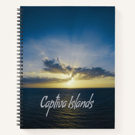 Captiva Islands Florida Notitieboek (Voorkant)