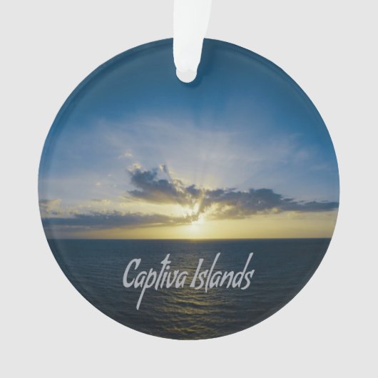Captiva Islands Florida Ornament (voorkant)