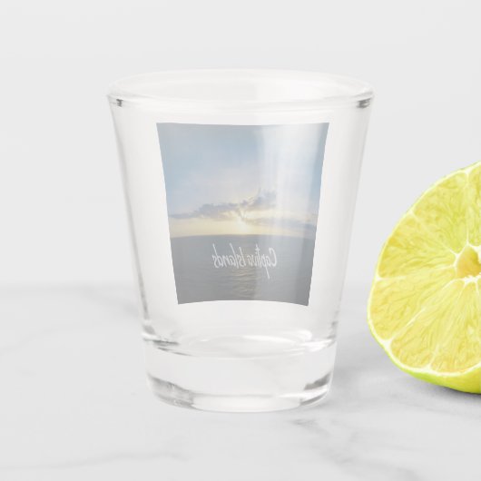Captiva Islands Florida Shot Glas (Achterkant)