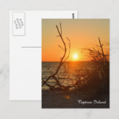 Captiva Sunset briefkaart (Voorkant / Achterkant)