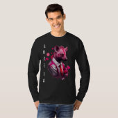 Captivating Love is With Heart Animal Valentine's  T-shirt (Voorkant volledig)