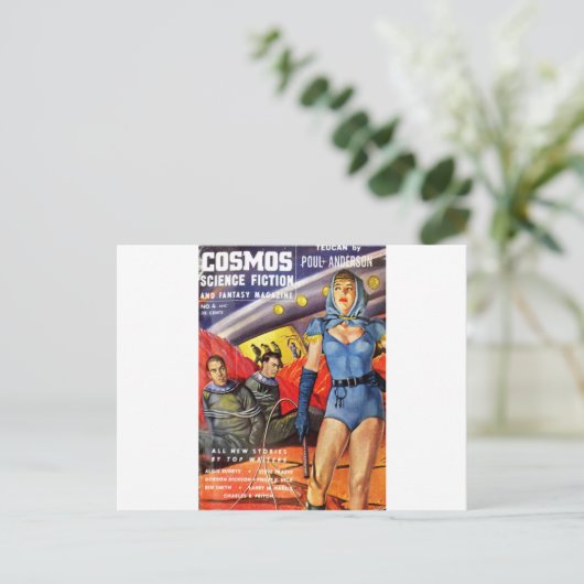 Captive Astronauts Briefkaart (Staand voorkant)