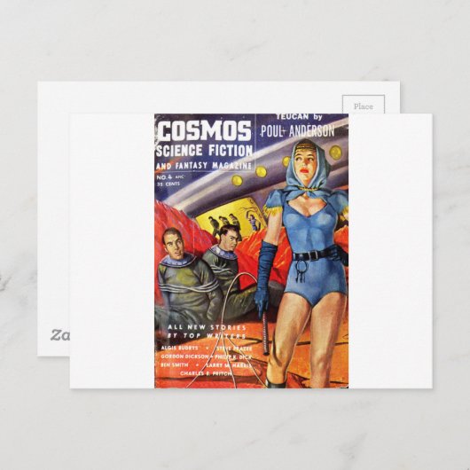 Captive Astronauts Briefkaart (Voorkant / Achterkant)