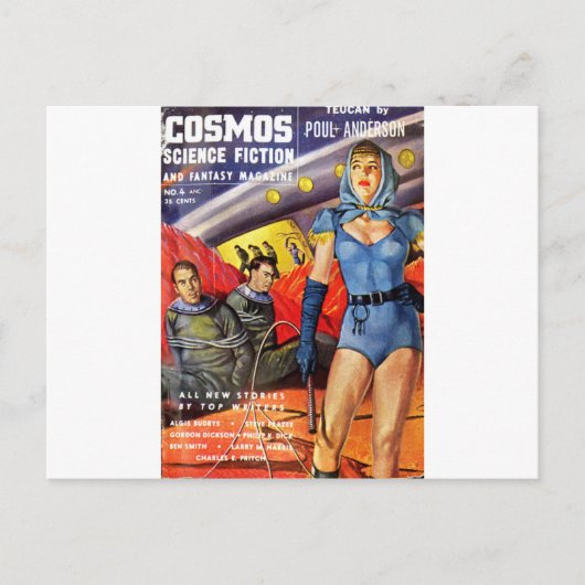 Captive Astronauts Briefkaart (Voorkant)