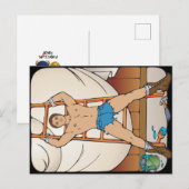 captive hunk Briefkaart (Voorkant / Achterkant)