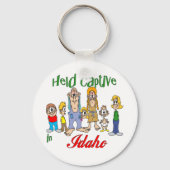 Captive in Idaho Sleutelhanger (Voorkant)