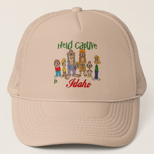 Captive in Idaho Trucker Pet (Voorkant)