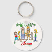 Captive in Iowa Sleutelhanger (Voorkant)