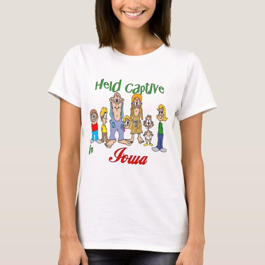 Captive in Iowa T-shirt (Voorkant)