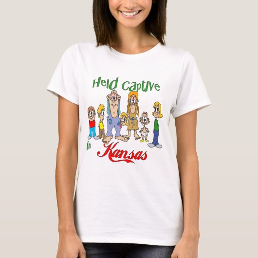 Captive in Kansas T-shirt (Voorkant)