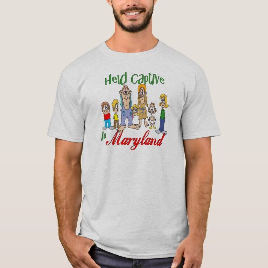 Captive in Maryland T-shirt (Voorkant)