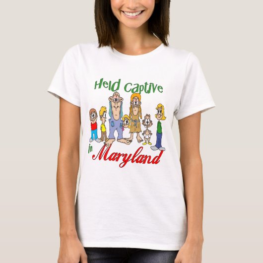 Captive in Maryland T-shirt (Voorkant)