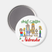 Captive in Nebraska Magneet (Voorkant / Achterkant)