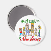 Captive in New Jersey Magneet (Voorkant / Achterkant)