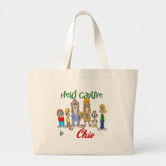 Captive in Ohio Grote Tote Bag (Voorkant)